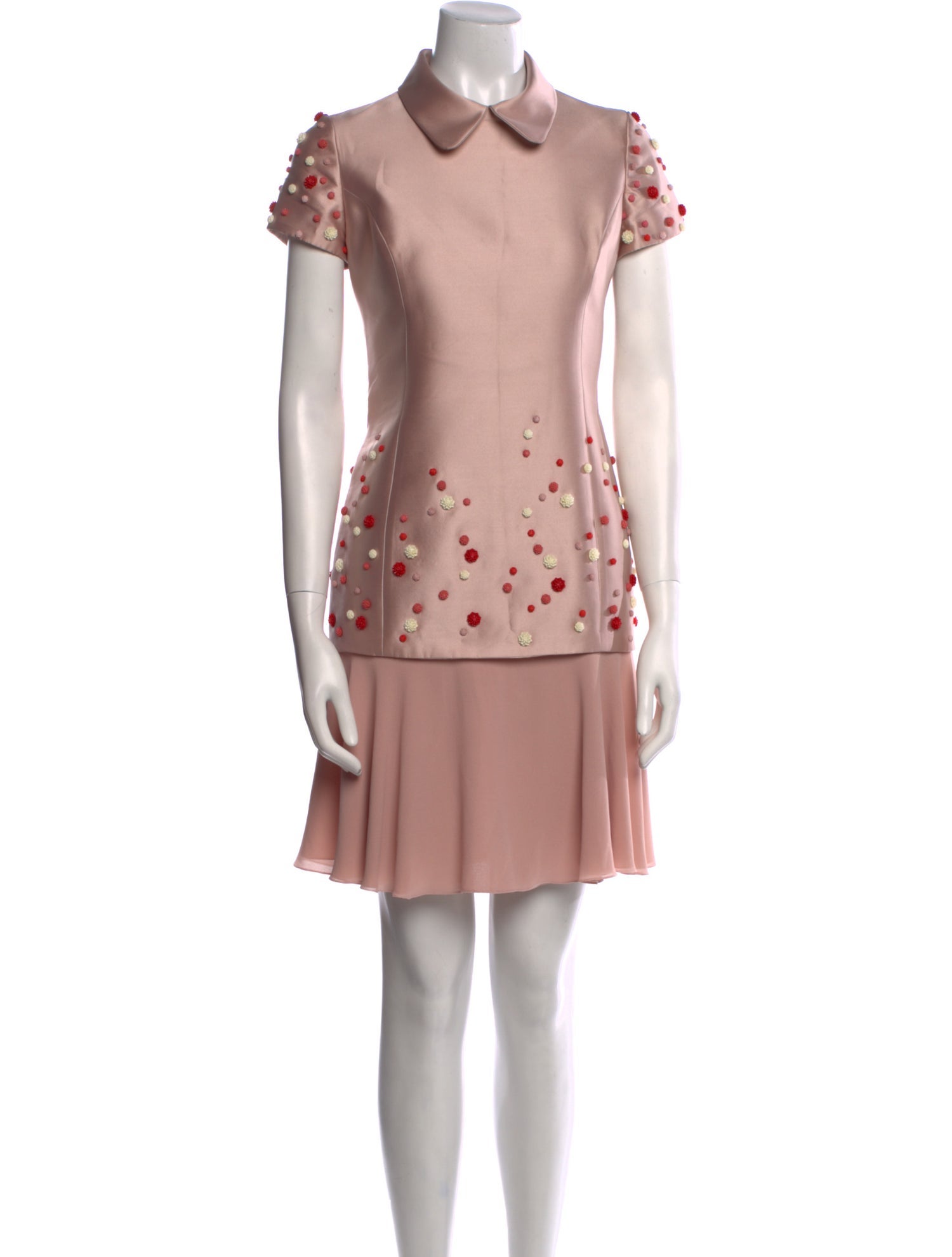 Tony Ward Printed Mini Dress