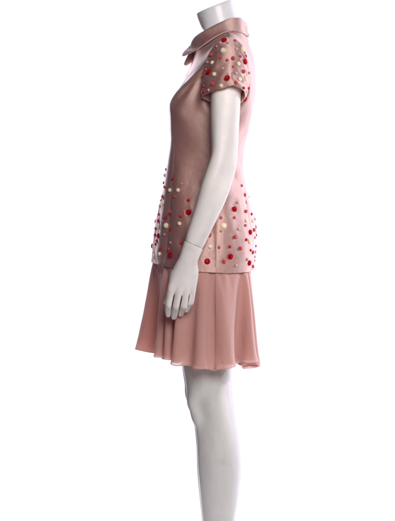 Tony Ward Printed Mini Dress