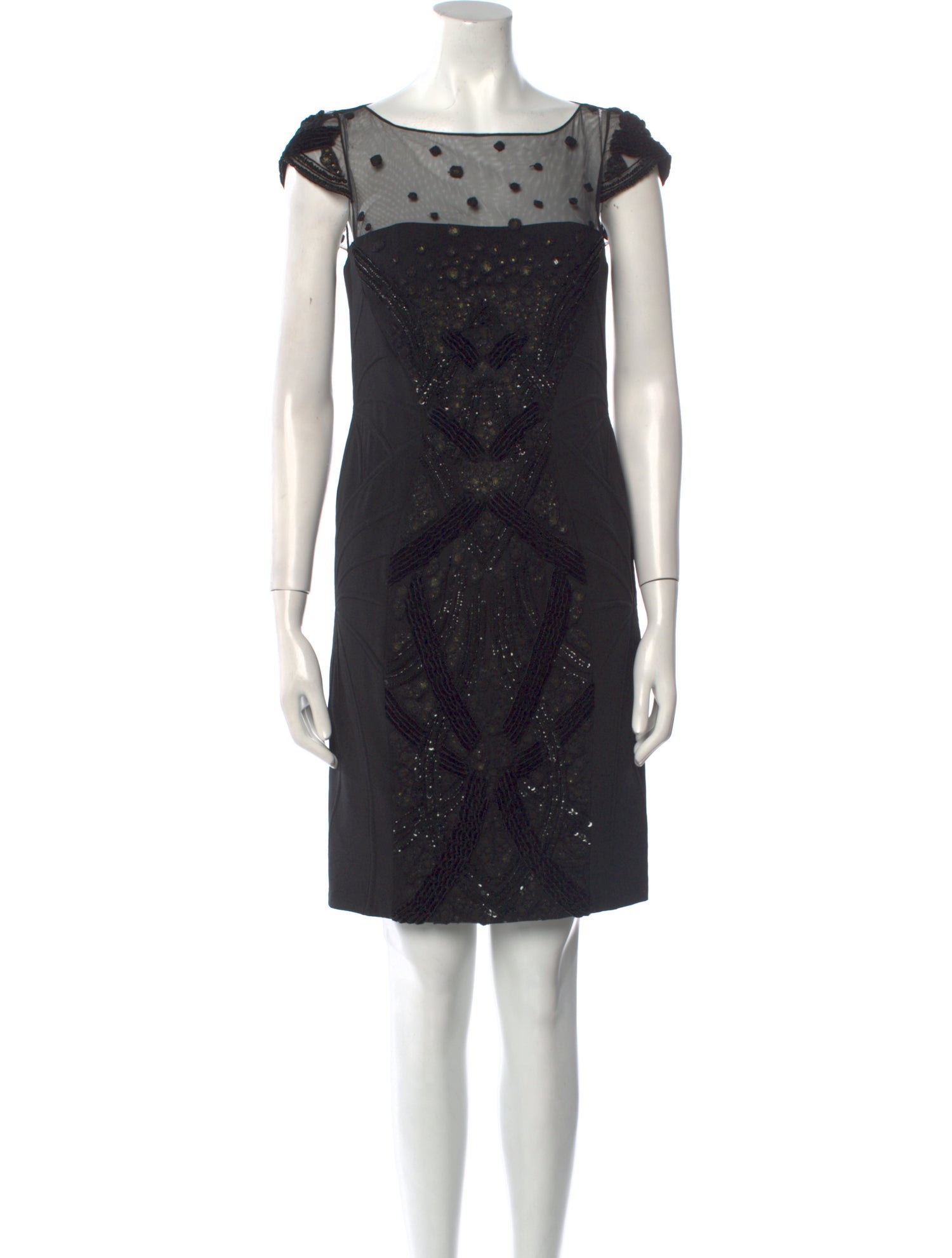Tony Ward Printed Mini Dress