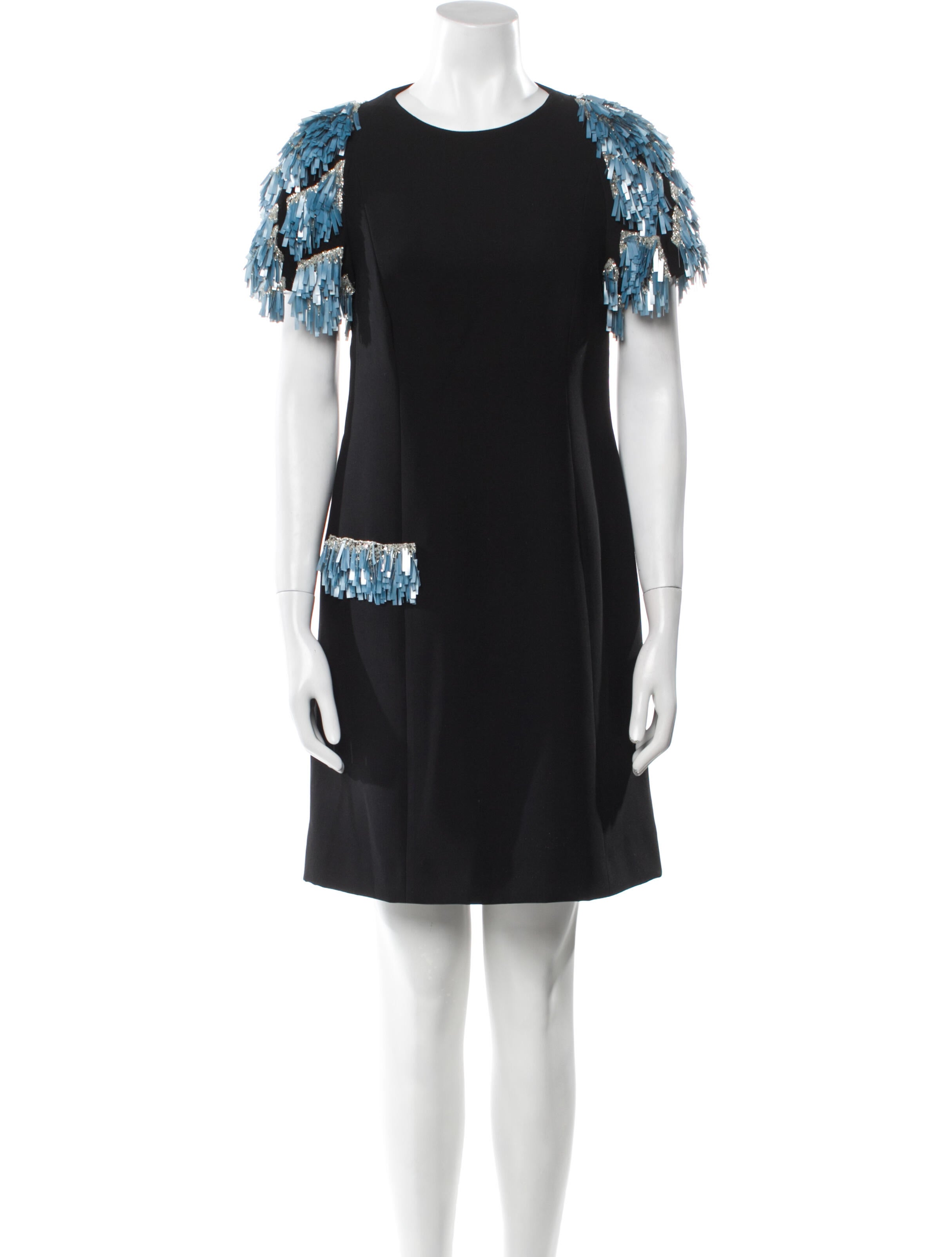 Tony Ward Printed Mini Dress