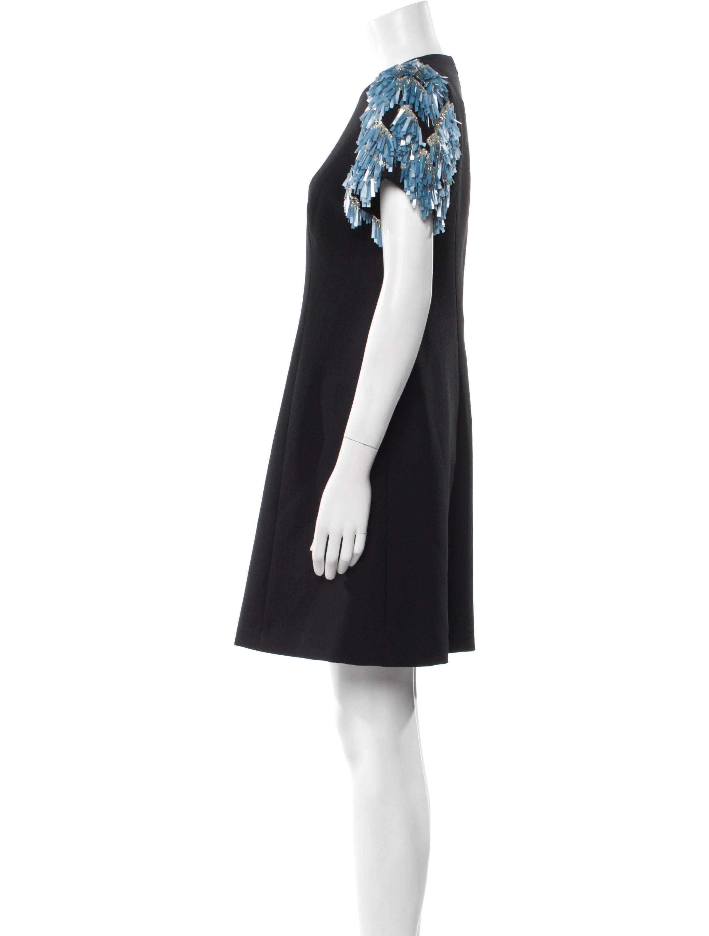 Tony Ward Printed Mini Dress