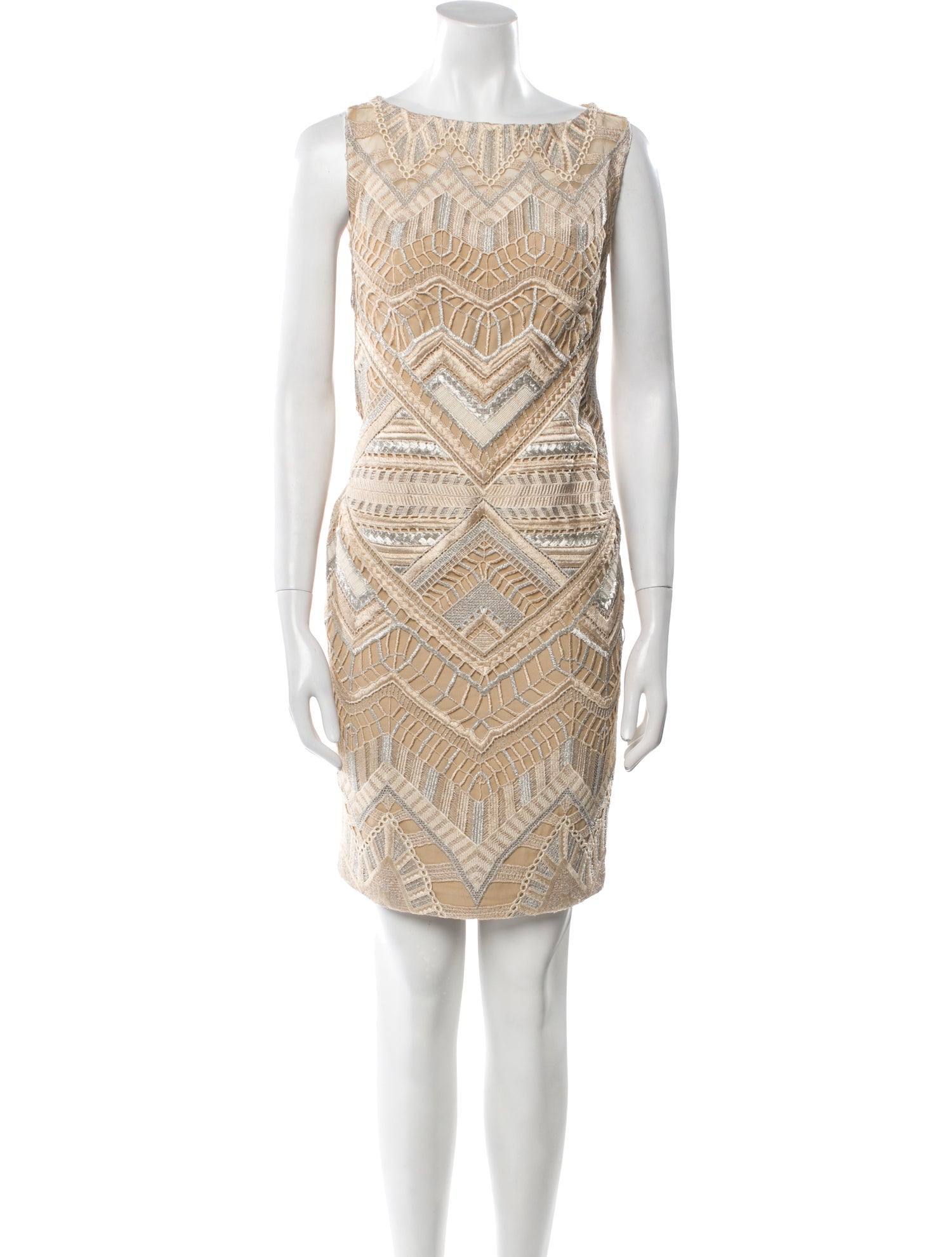 Tony Ward Printed Mini Dress