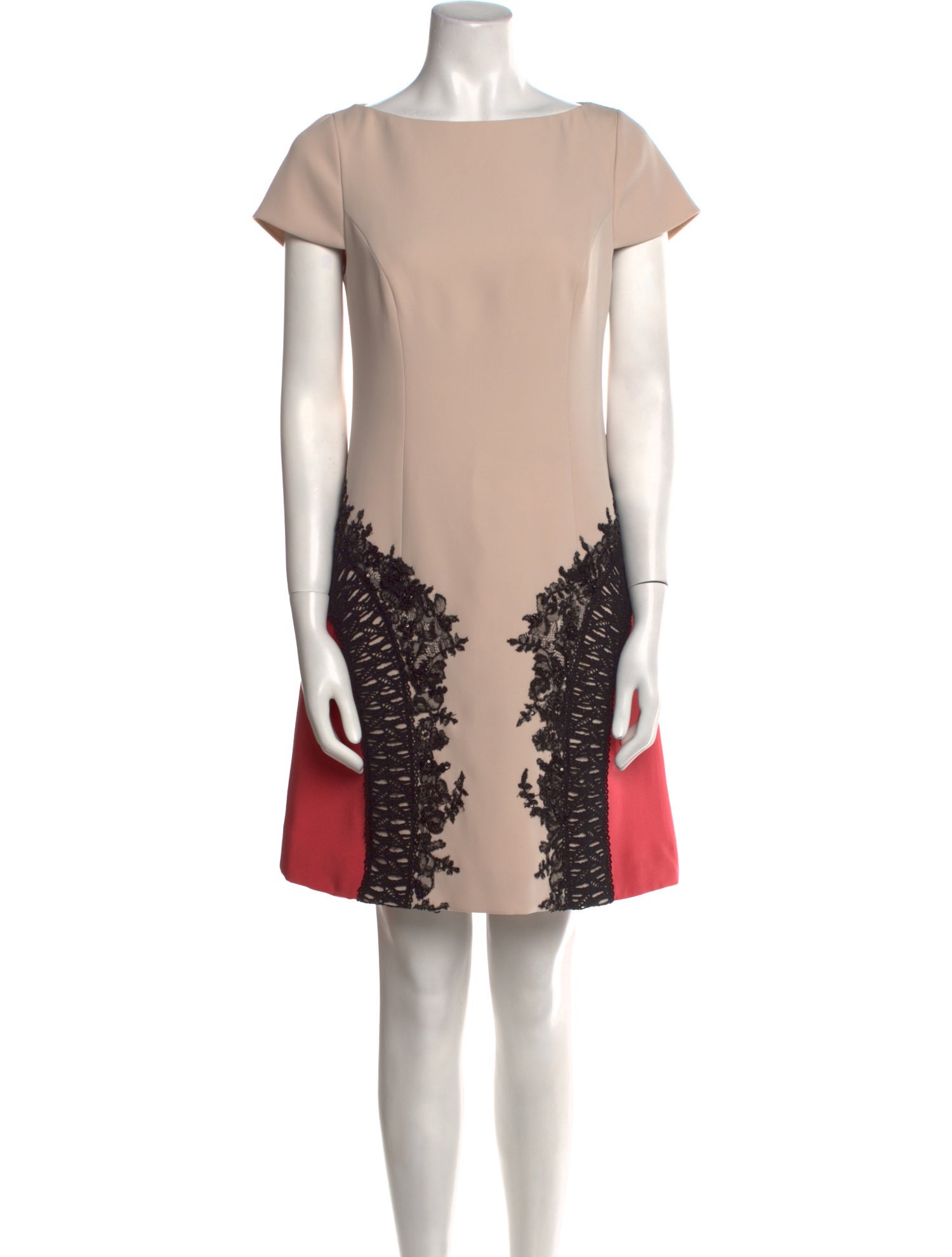 Tony Ward Printed Mini Dress