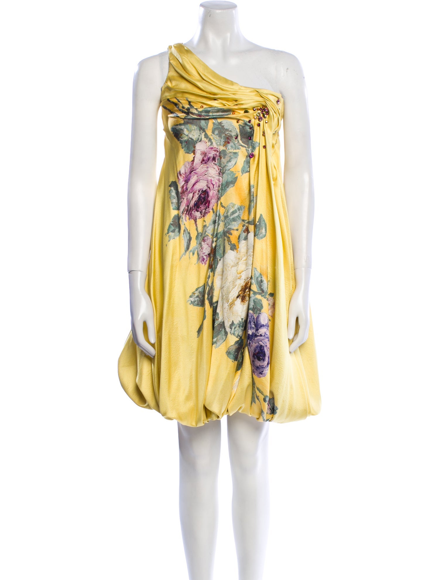 Tony Ward Printed Mini Dress