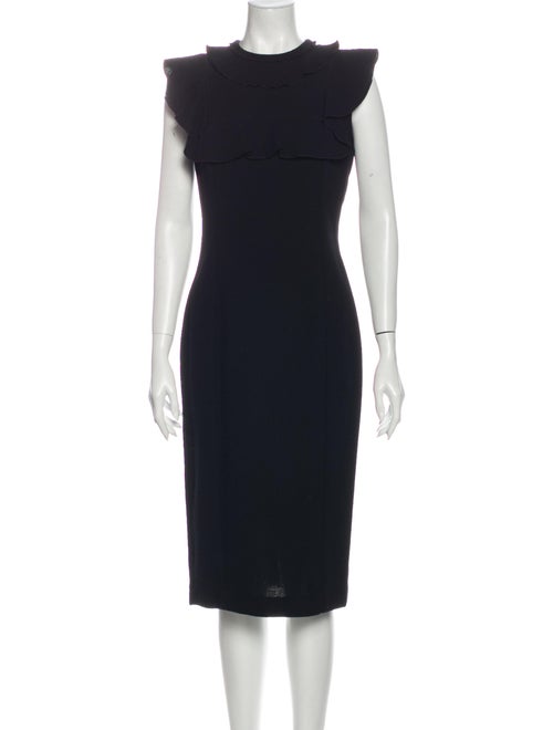 Amelia Toro Wool Midi Length Dress Wool