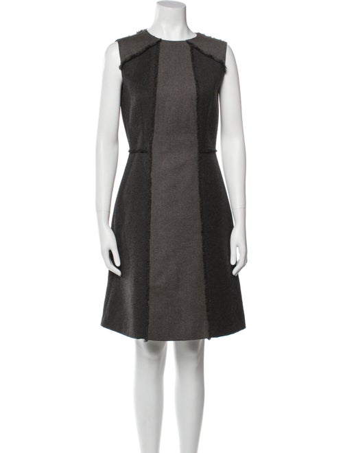 Amelia Toro Virgin Wool Knee-Length Dress