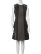 Amelia Toro Virgin Wool Knee-Length Dress