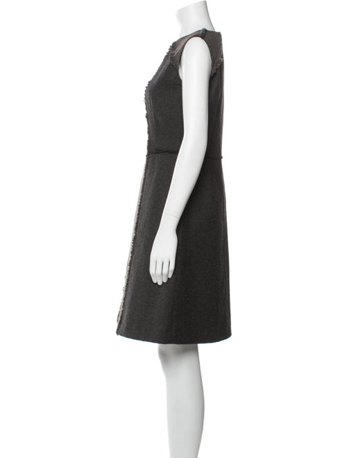 Amelia Toro Virgin Wool Knee-Length Dress