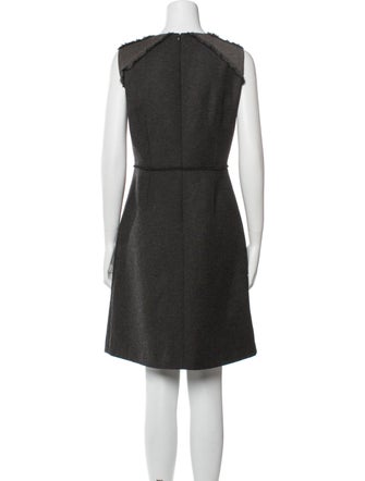 Amelia Toro Virgin Wool Knee-Length Dress