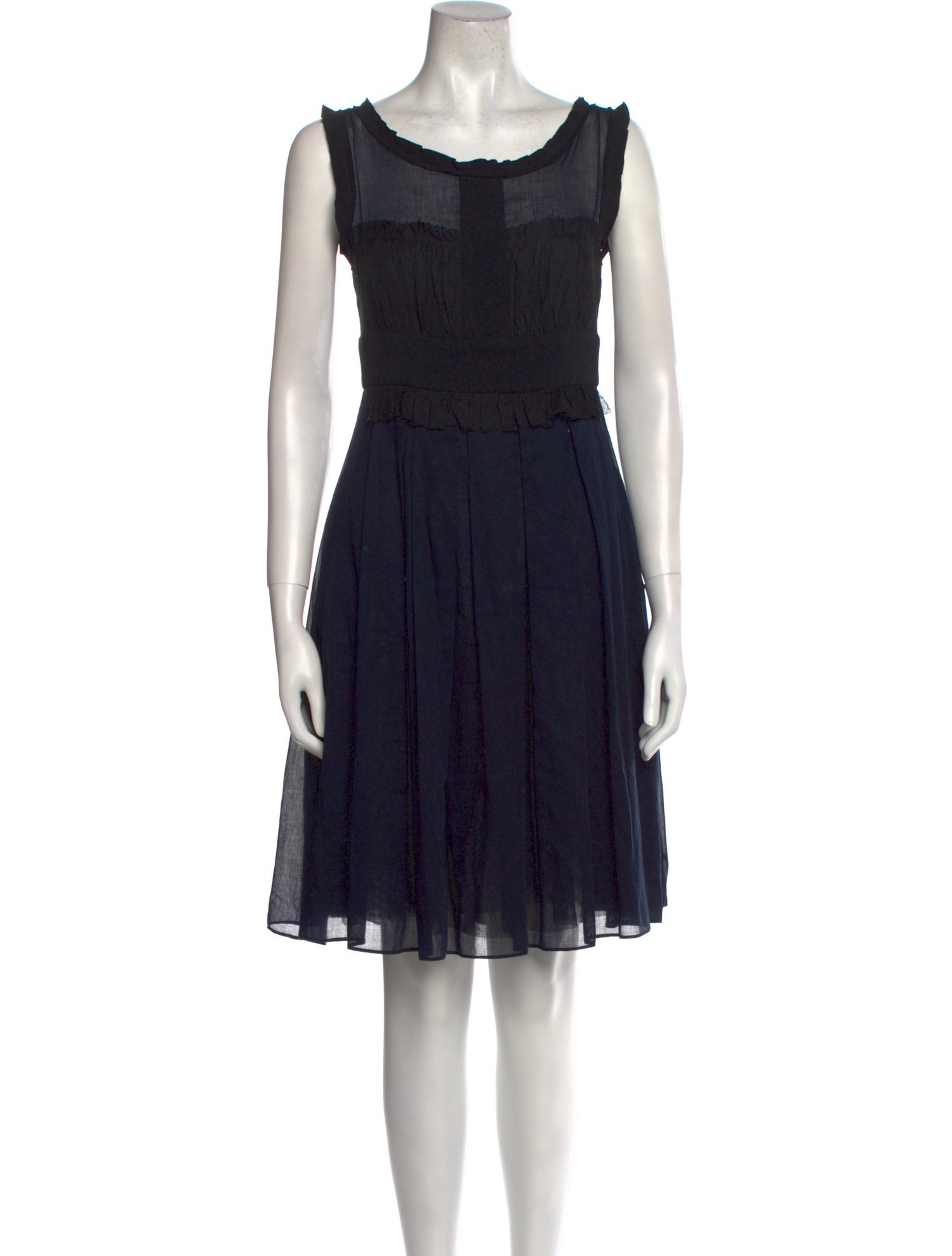 Amelia Toro Scoop Neck Mini Dress