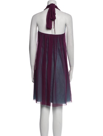 Amelia Toro Halterneck Midi Length Dress