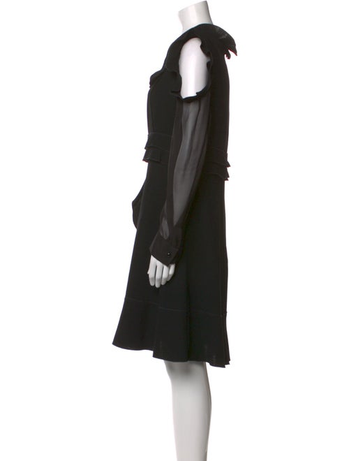 Amelia Toro Wool Knee-Length Dress