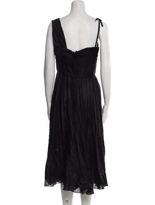 Amelia Toro Square Neckline Midi Length Dress