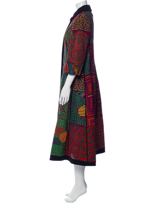 Amelia Toro Wool Printed Coat