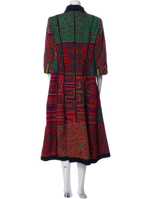 Amelia Toro Wool Printed Coat