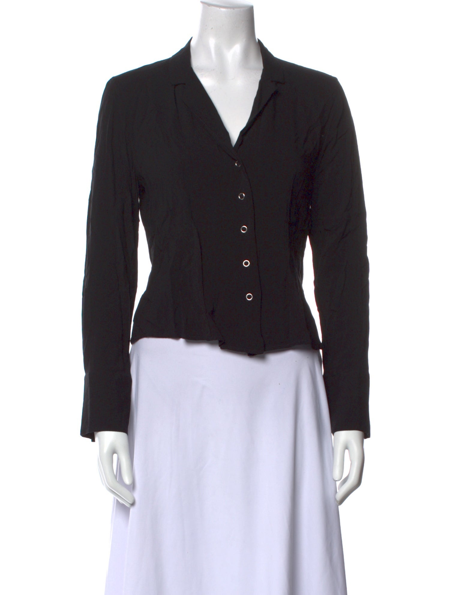 Totokaelo Long Sleeve Button-Up Top