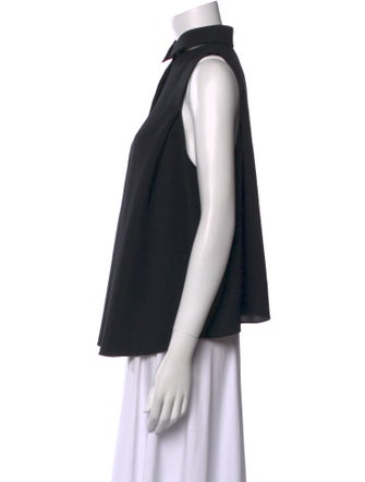 Totokaelo Sleeveless Button-Up Top