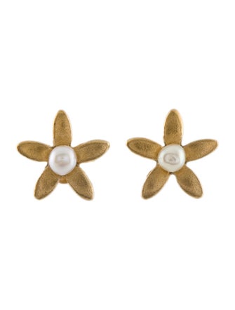 Tous 18K Pearl Flower Studs