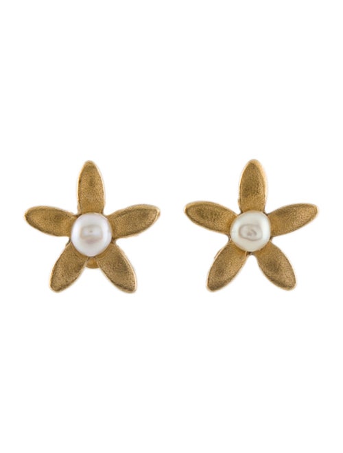 Tous 18K Pearl Flower Studs
