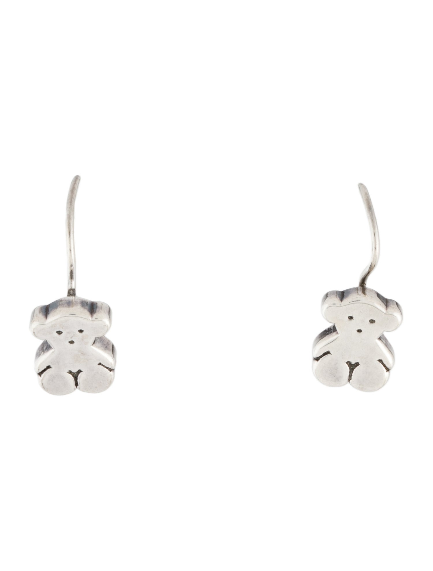 Tous Sweet Doll Teddy Bear Drop Earrings