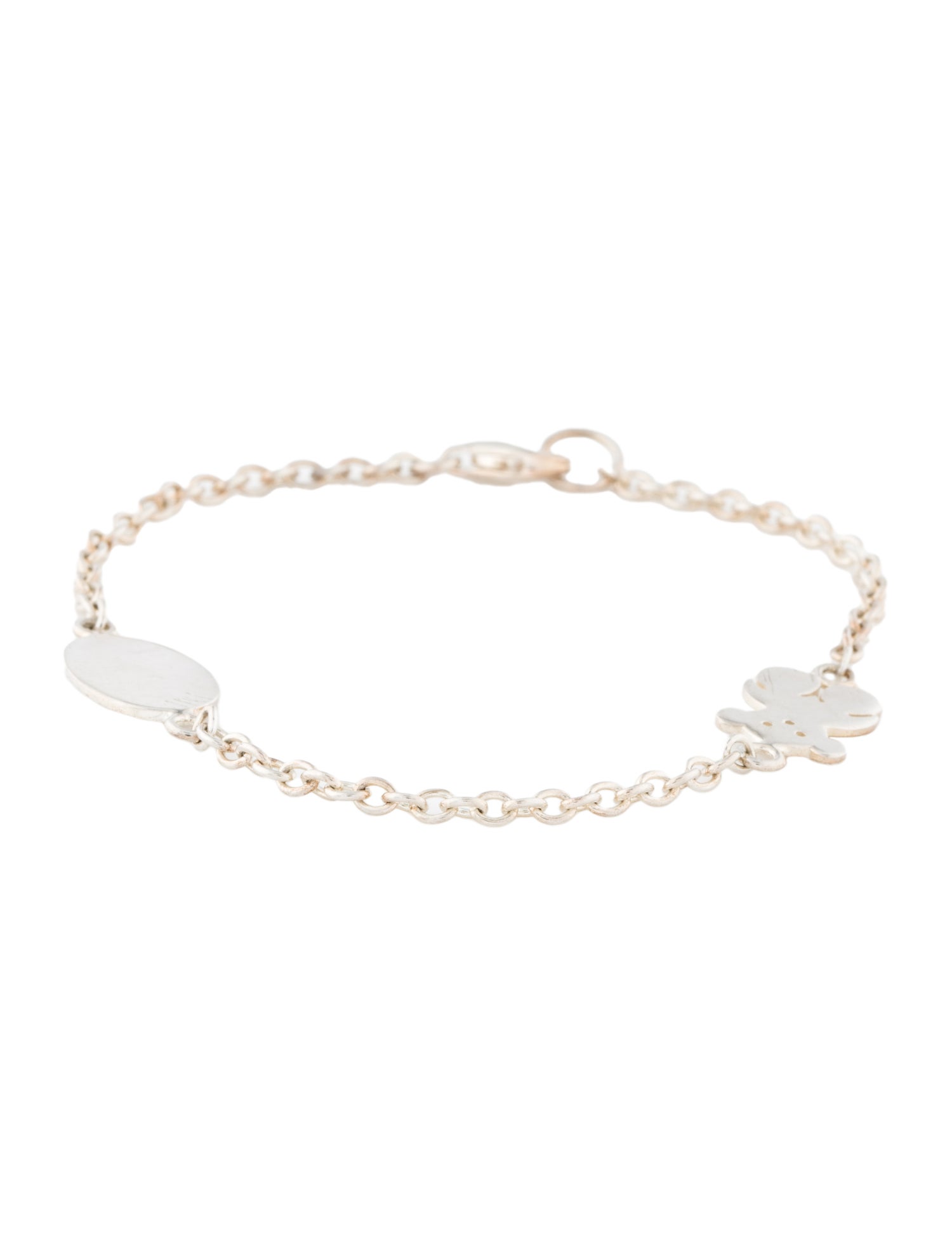 Tous Oval & Bear Station Bracelet