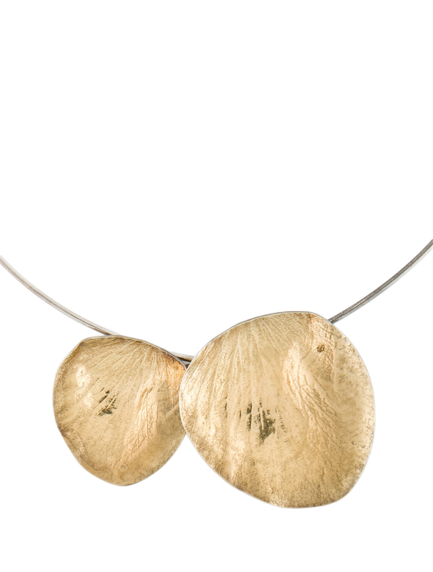 Tous Two-Tone Petal Collar Necklace