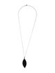 Tous Onyx Pendant Necklace