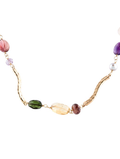 Tous 18K Multi-Stone Chain