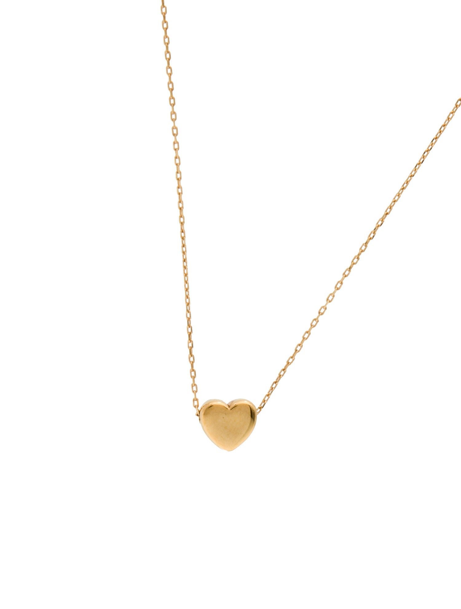 Tous 18K Sweet Dolls XXS Heart Pendant Necklace