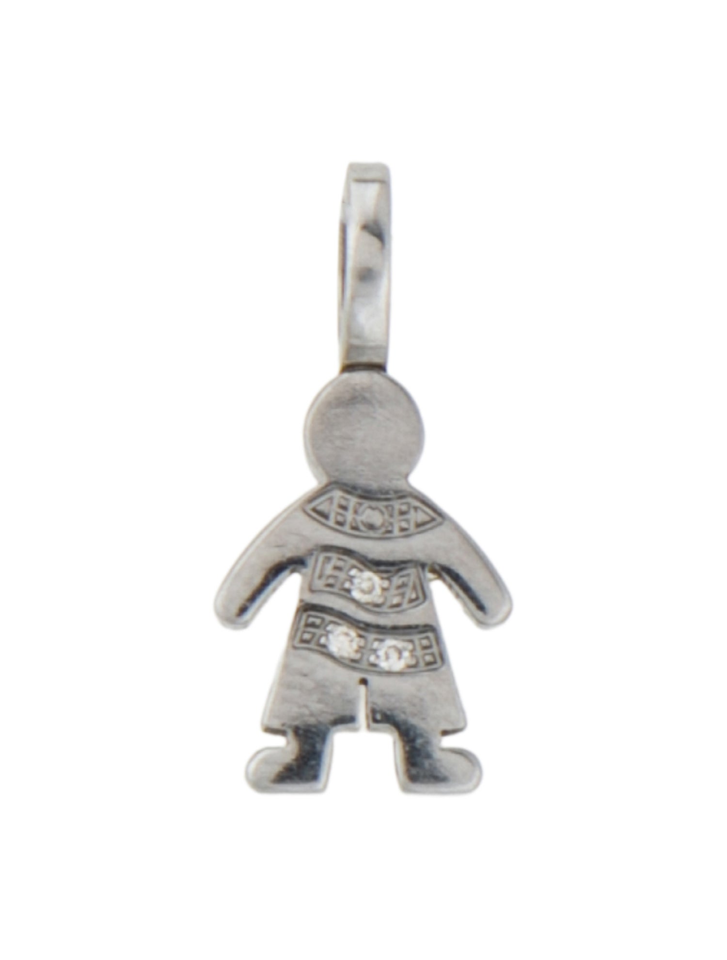 Tous Diamond Sweet Dolls Boy Pendant