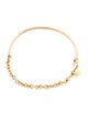 Tous 18K Half Bangle Link Chain Bracelet