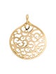 Tous 18K Round Pendant