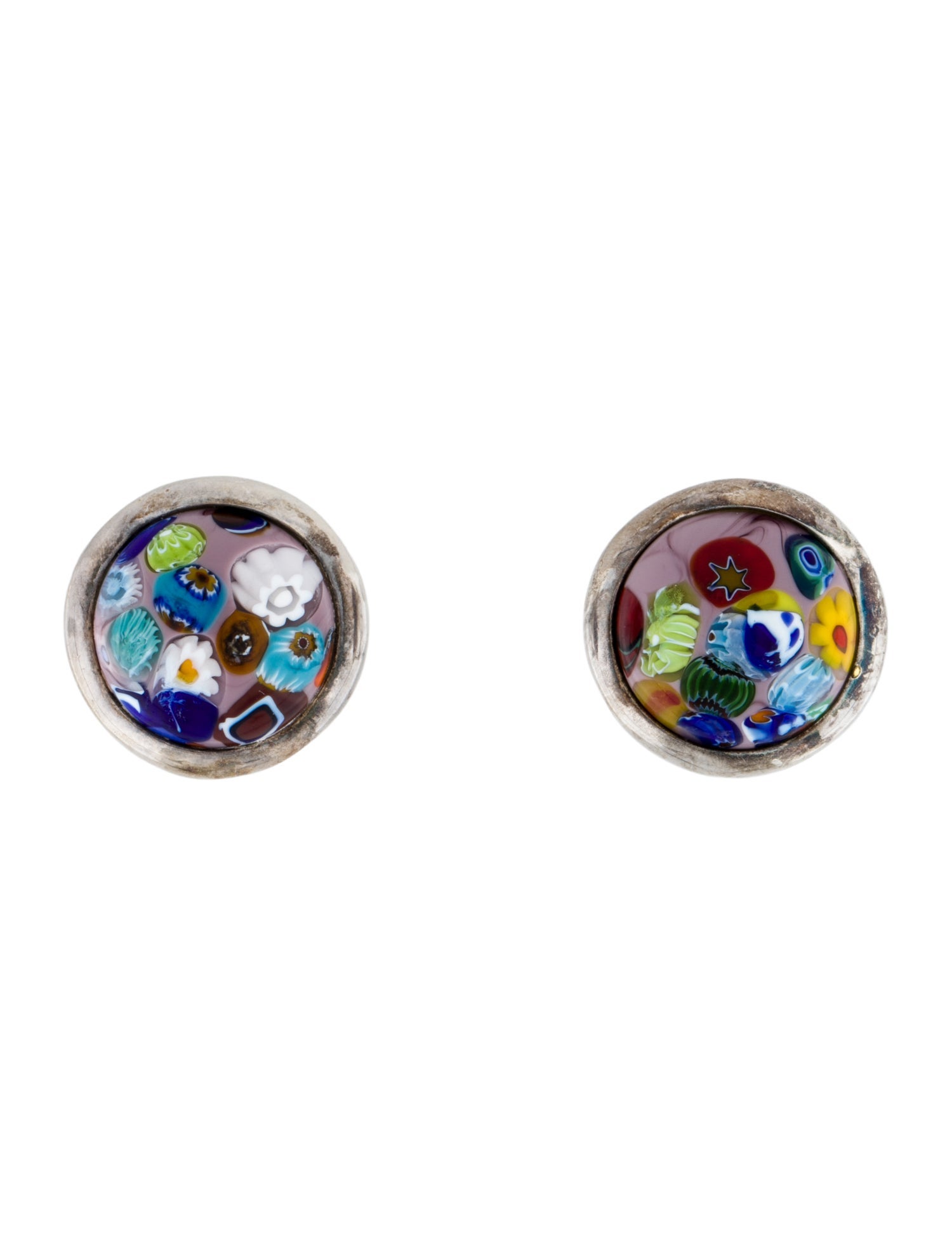 Tous Murano Glass Earclip Earrings