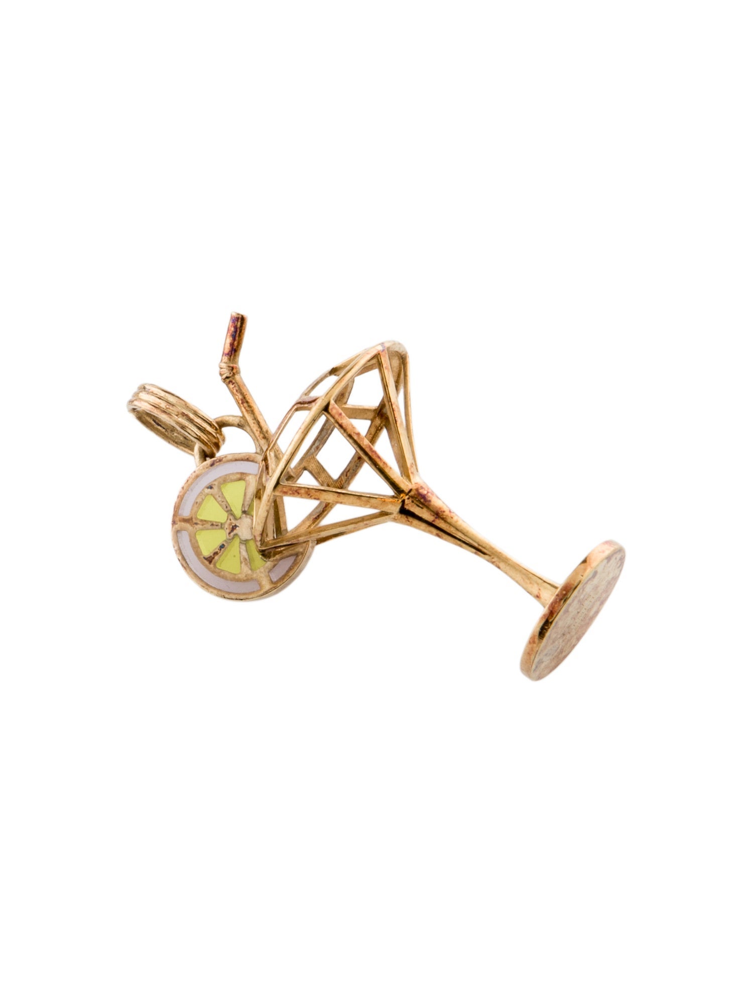 Tous Enamel Beach Cup 3D Pendant