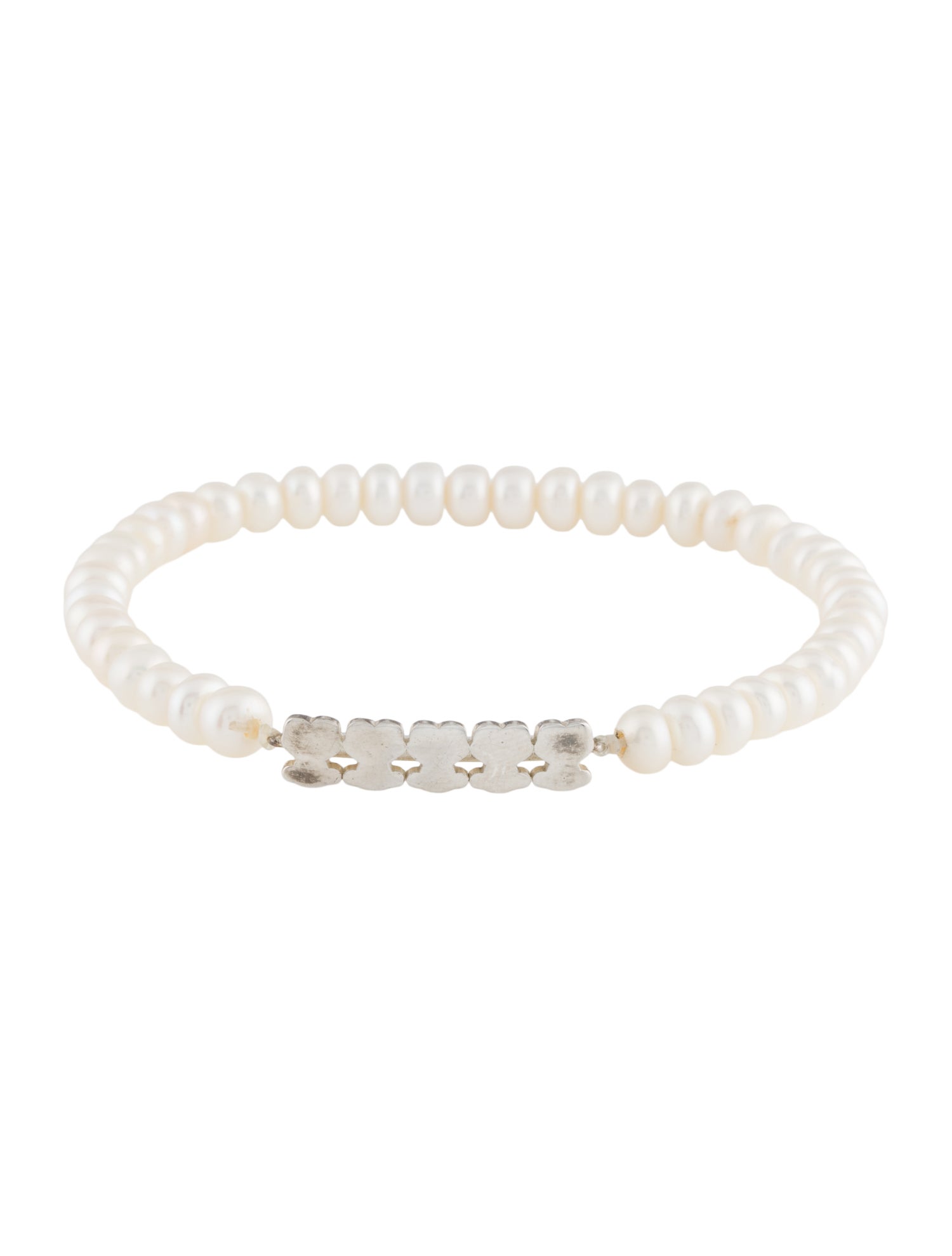 Tous Pearl Straight Bracelet