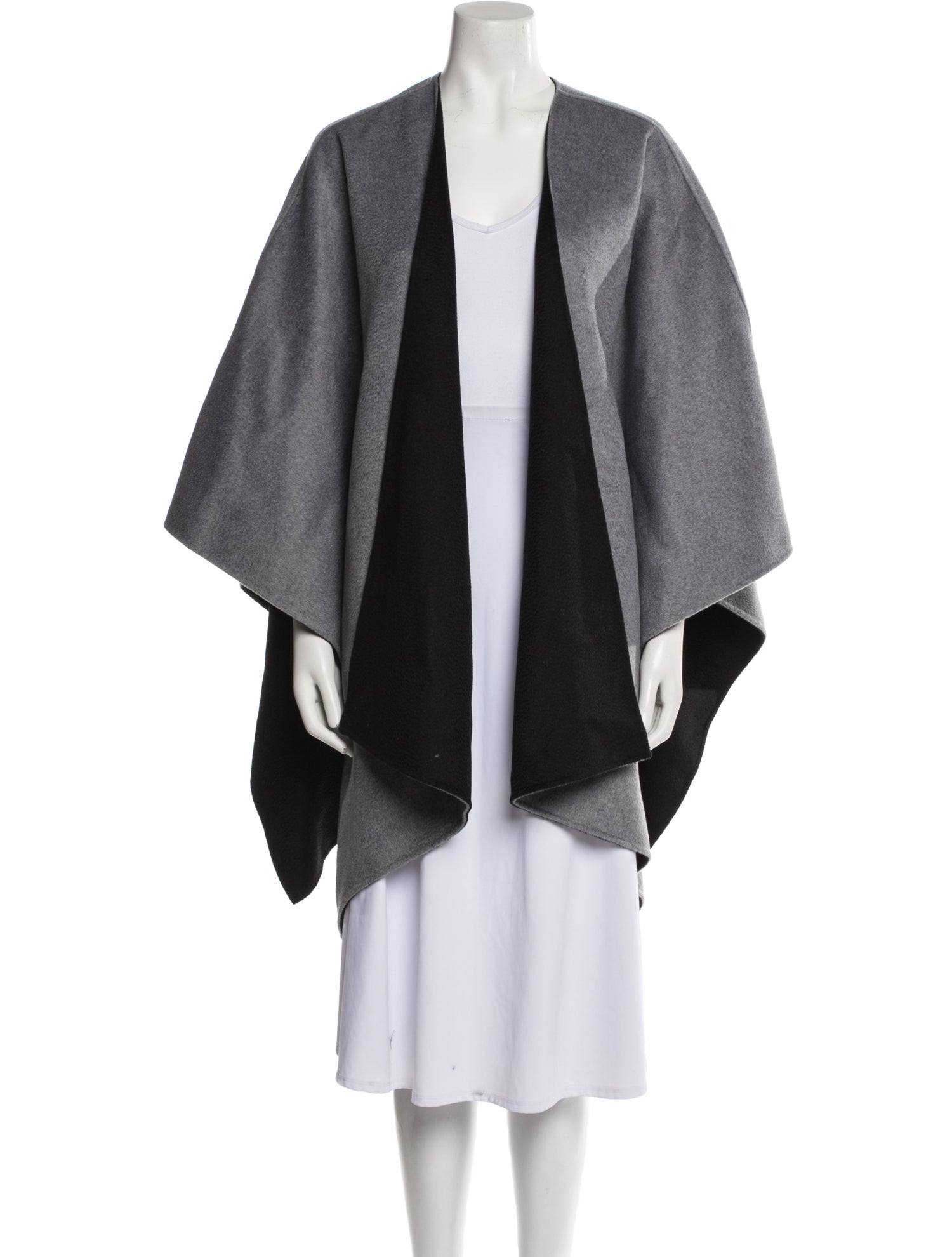 Tove Wool Colorblock Pattern Coat