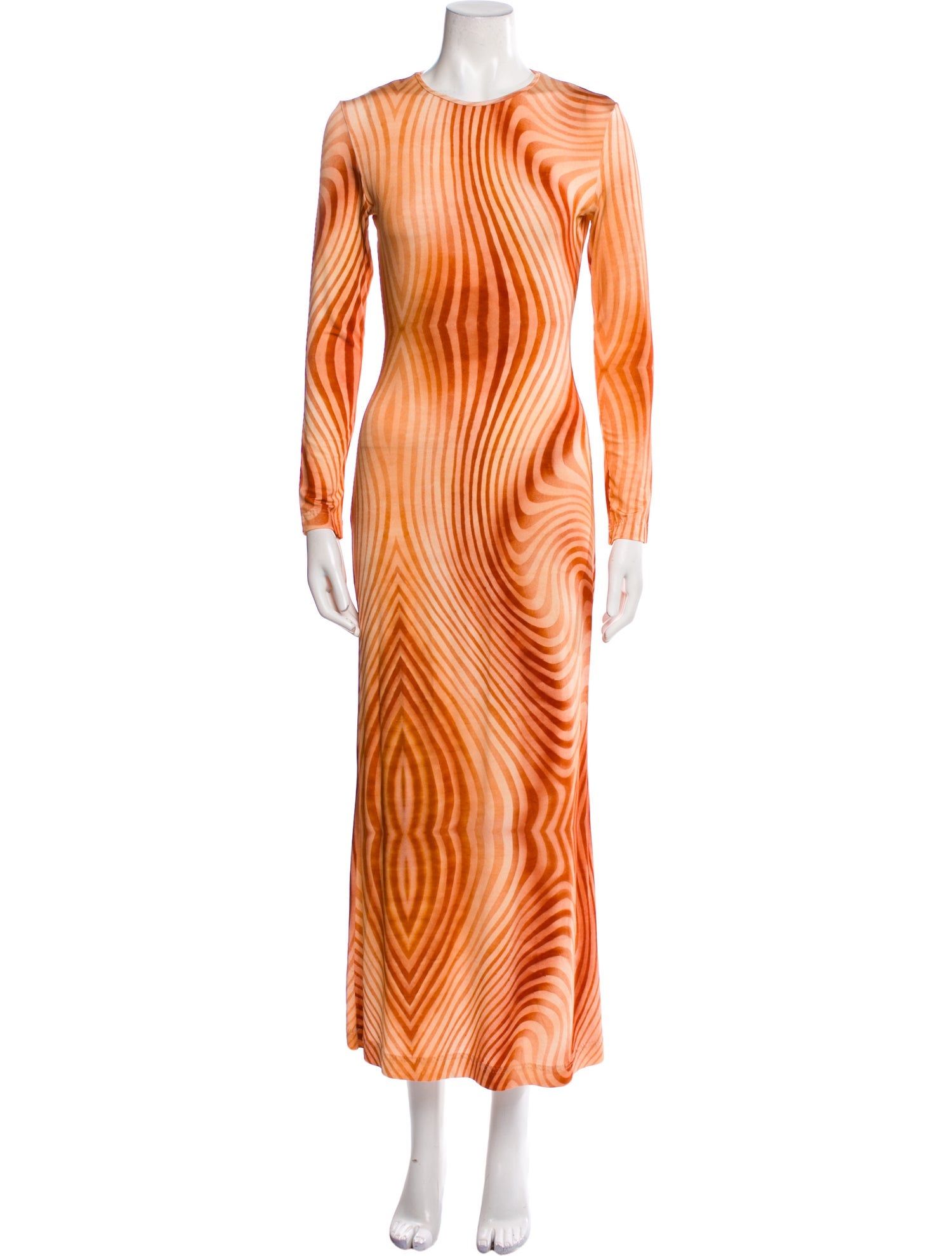 Tove Printed Long Dress