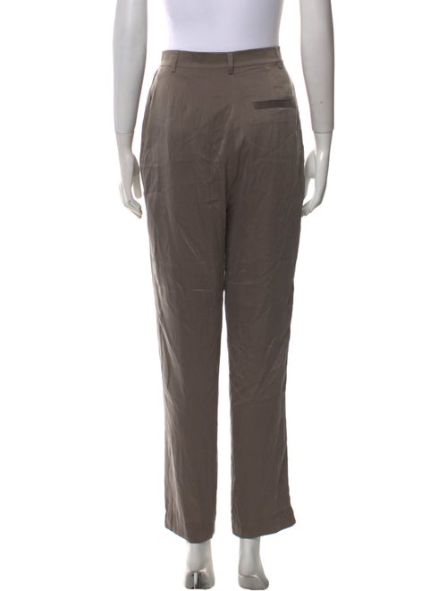 Tove Silk Straight Leg Pants