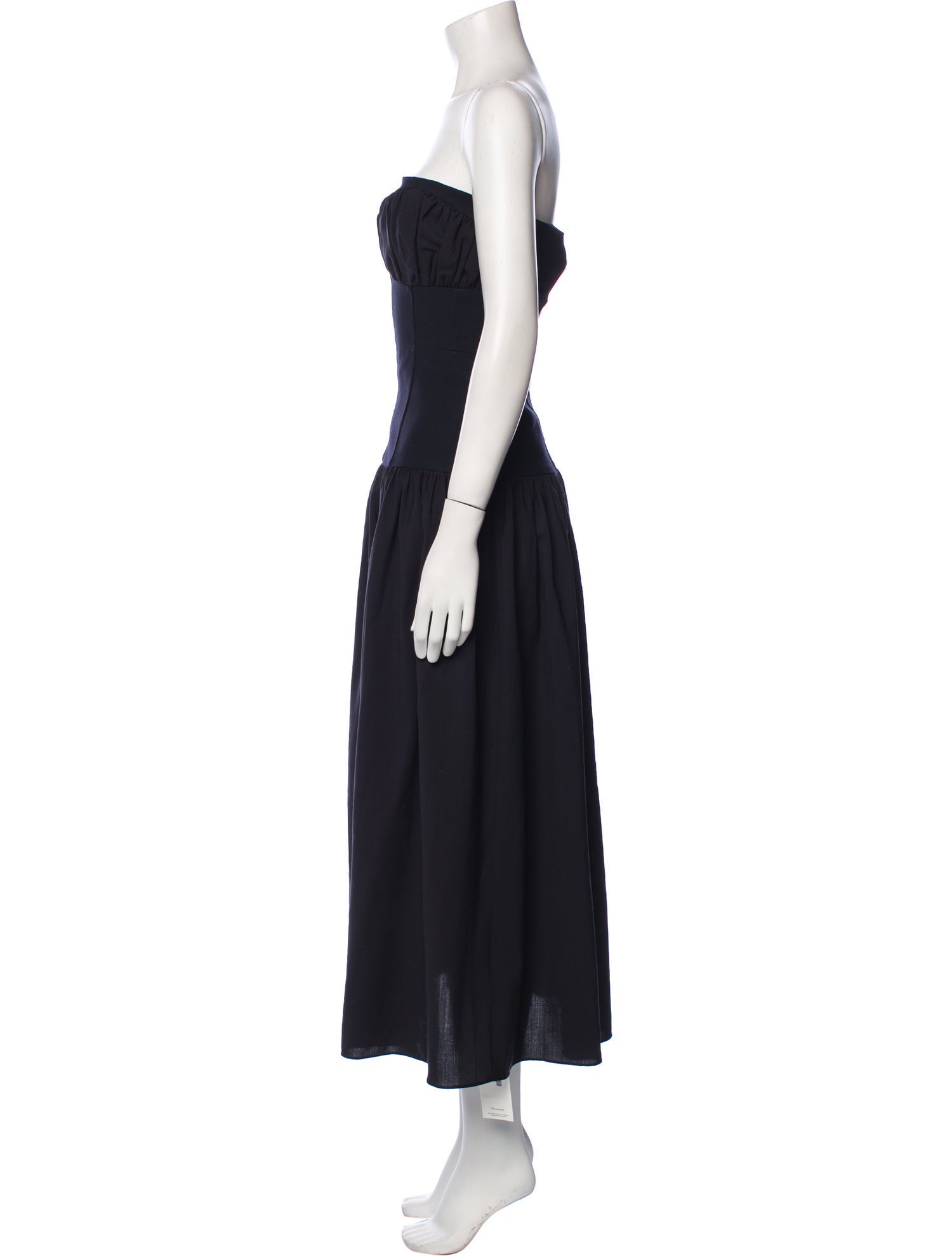Tove Strapless Midi Length Dress