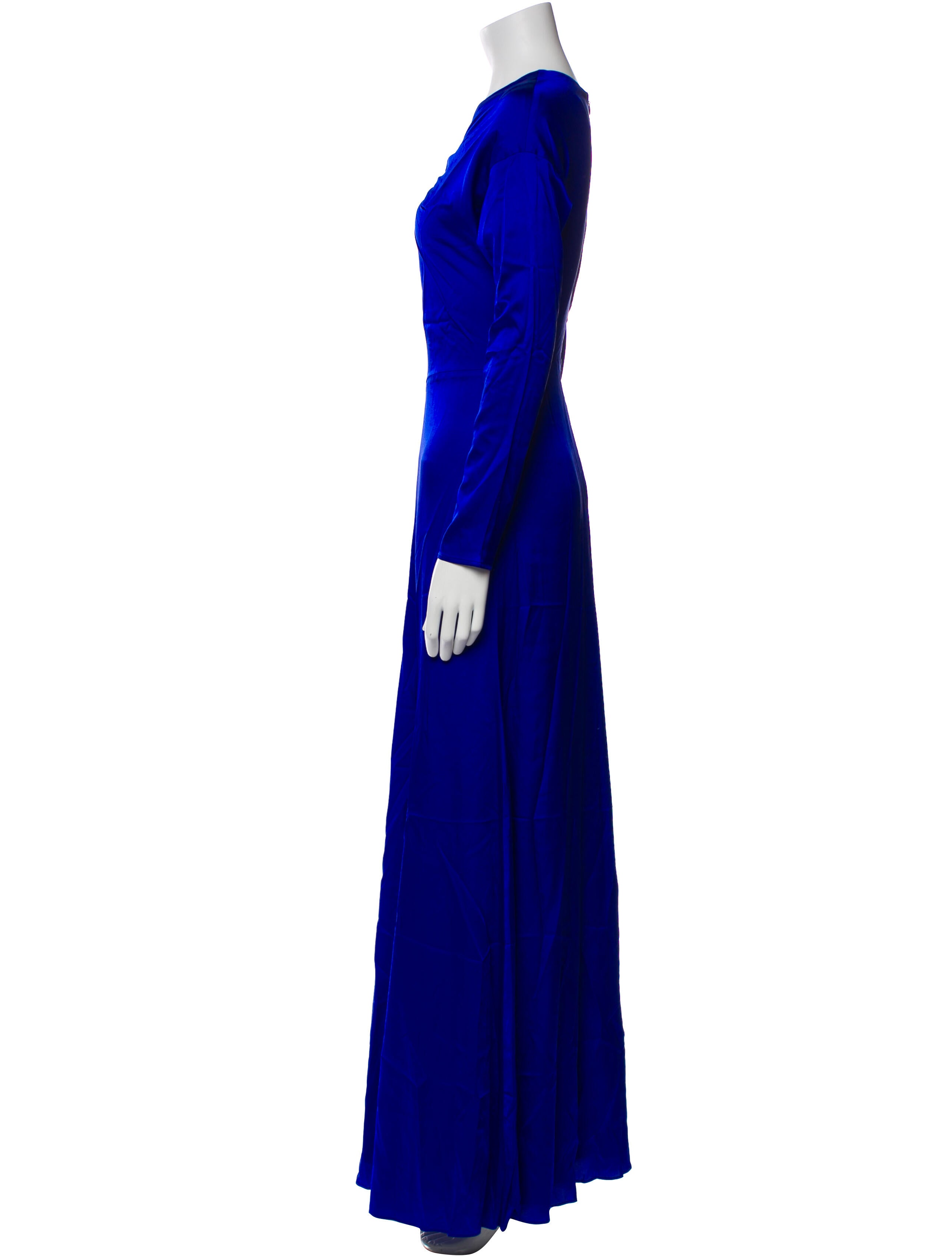 Tove Silk Long Dress