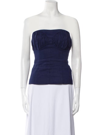 Tove Strapless Crop Top