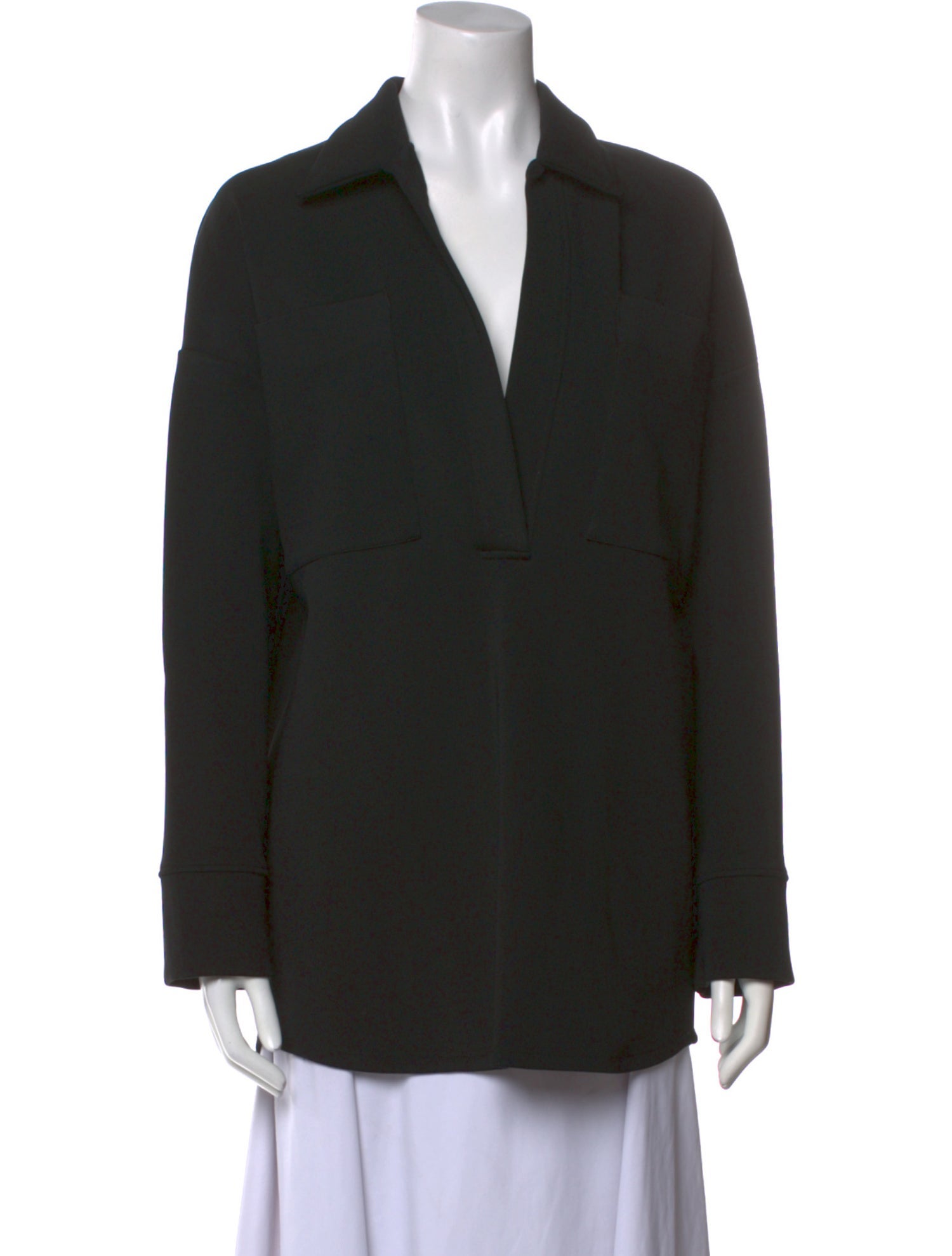 Tove Long Sleeve Button-Up Top