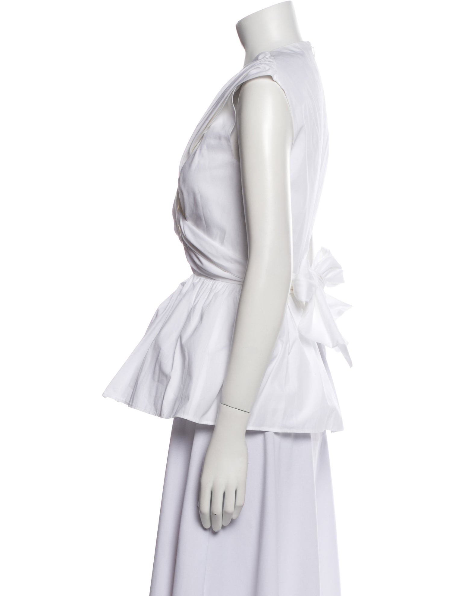 Tove V-Neck Sleeveless Blouse w/ Tags