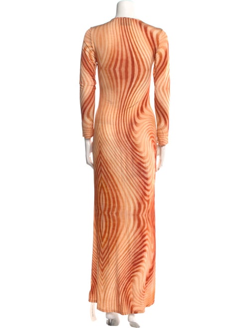 Tove Striped Long Dress