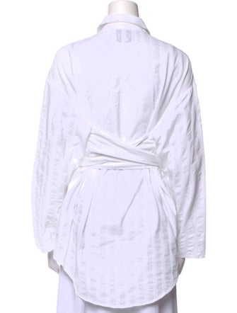 Tove Long Sleeve Button-Up Top