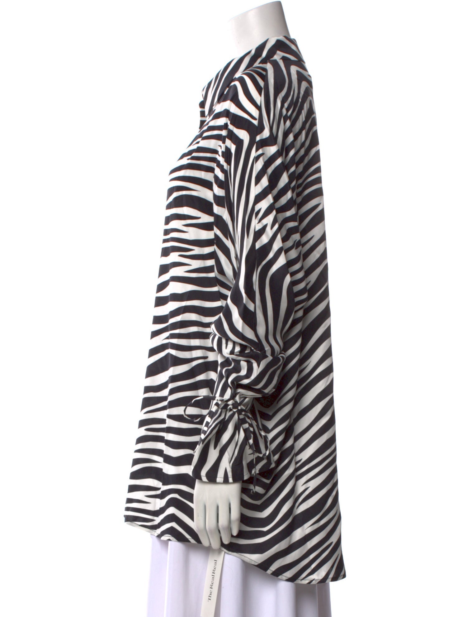 Tove Silk Animal Print Tunic w/ Tags