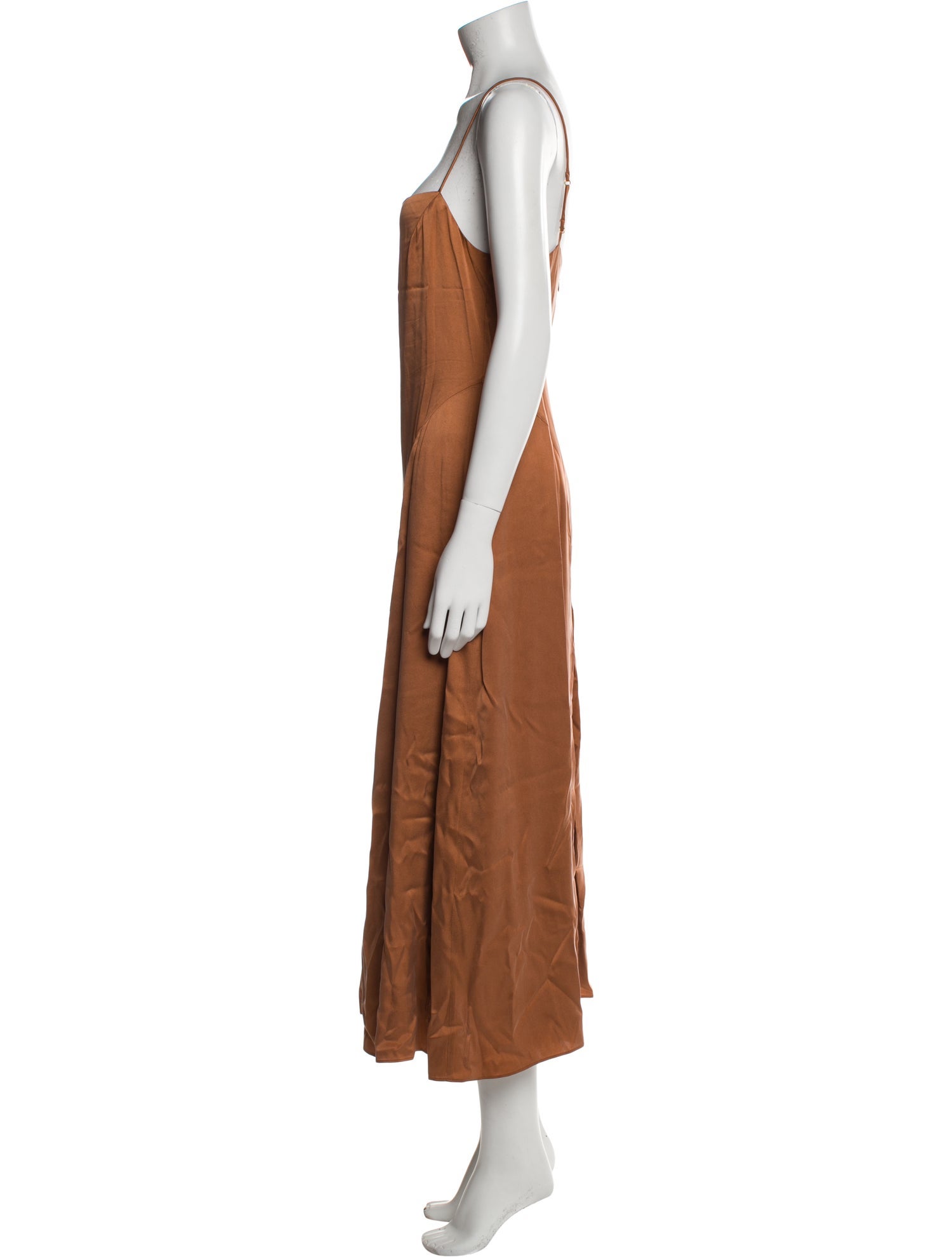 Tove Silk Long Dress