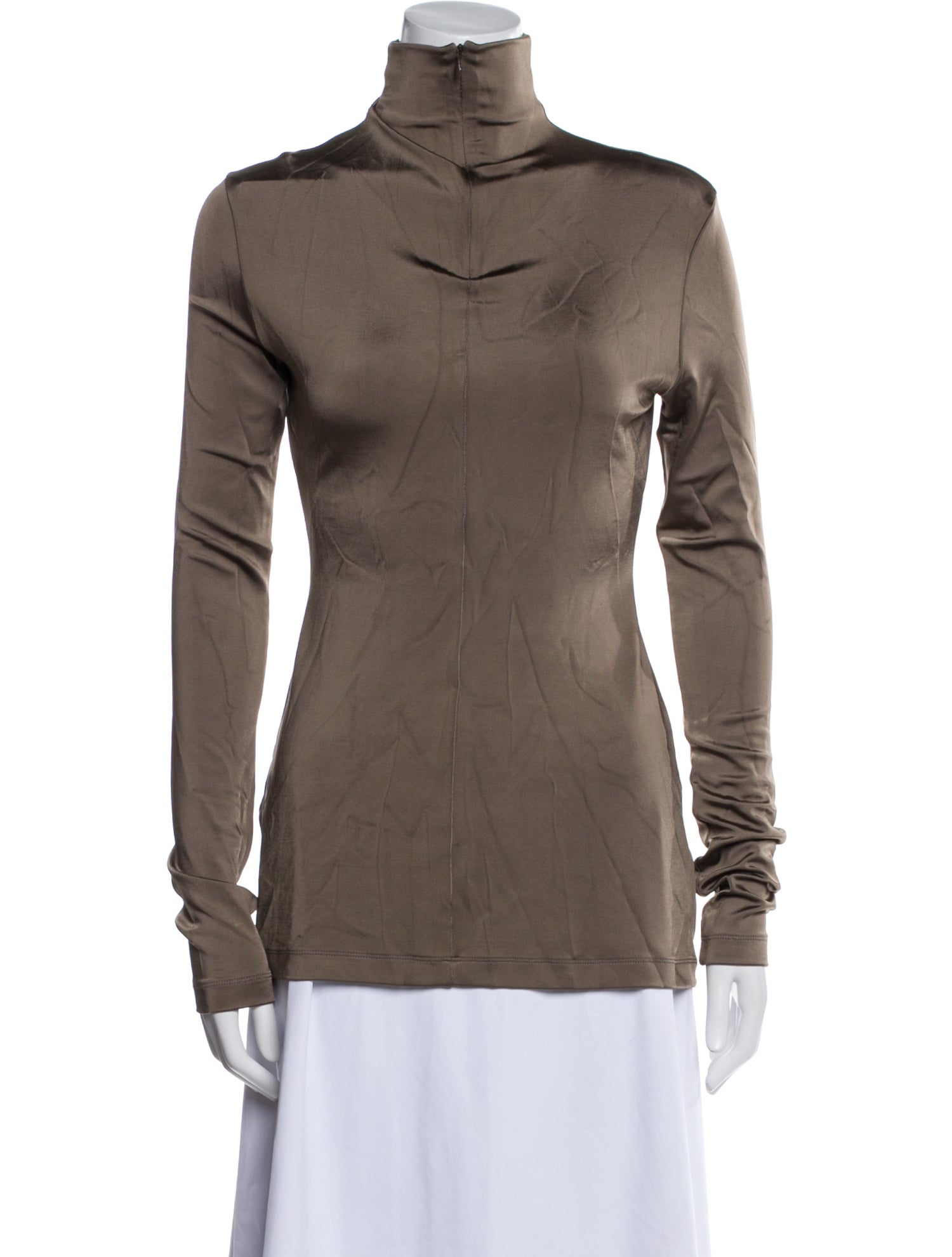 Tove Silk Cowl Neck Sweatshirt w/ Tags