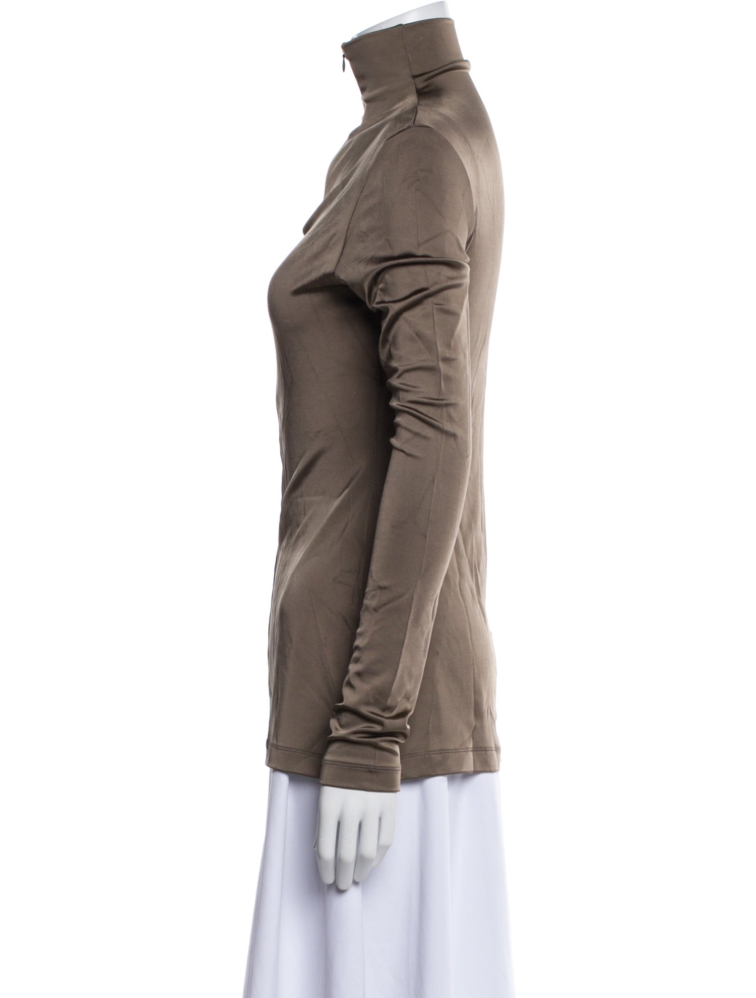 Tove Silk Cowl Neck Sweatshirt w/ Tags