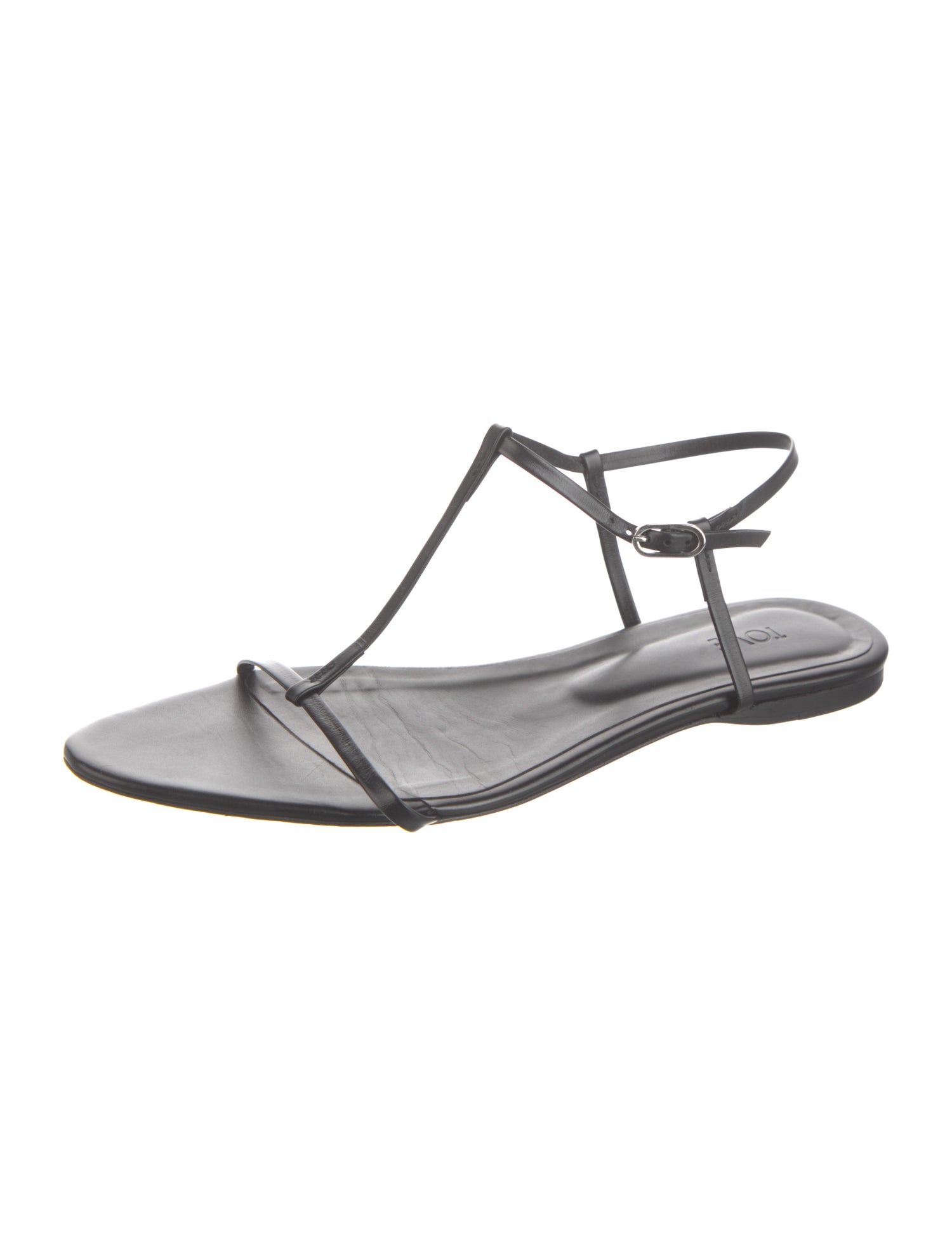 Tove Leather T-Strap Sandals